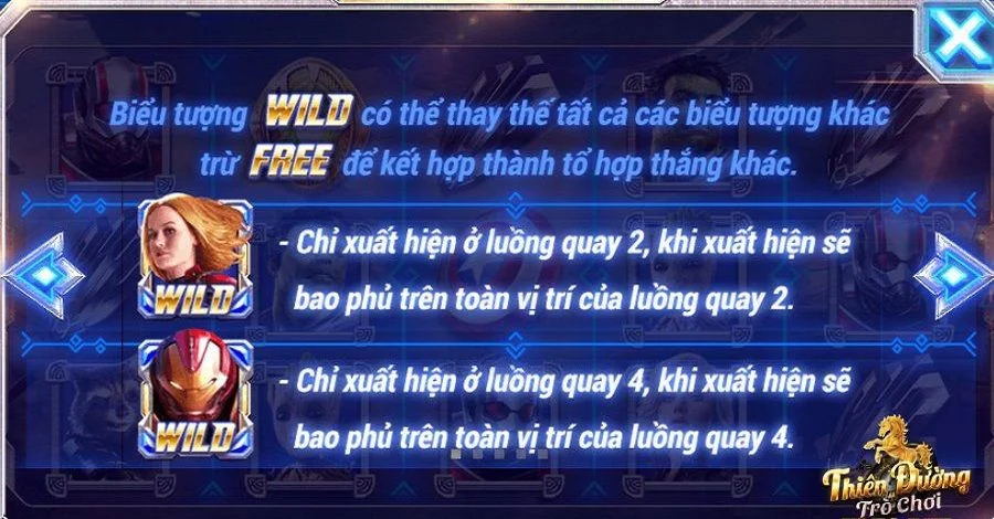 Avengers - Slot game hấp dẫn thu hút hàng triệu cược thủ 3 Cách chơi Avengers tại Thiên Đường Trò Chơi